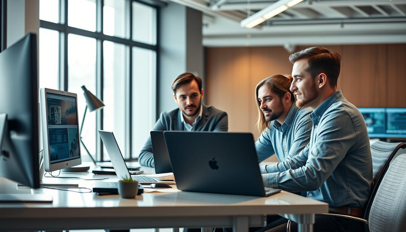 Business growth supported by software development