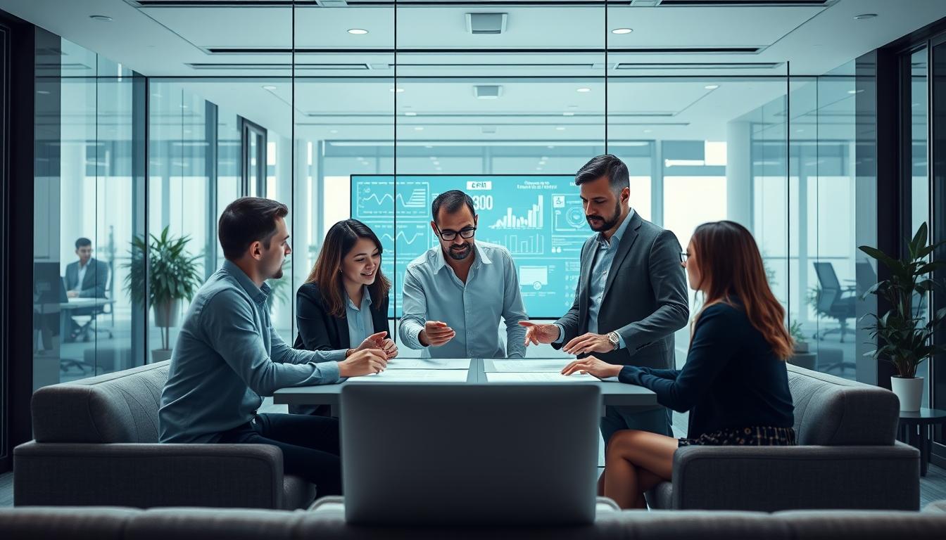 Enterprise software dashboards and business process automation